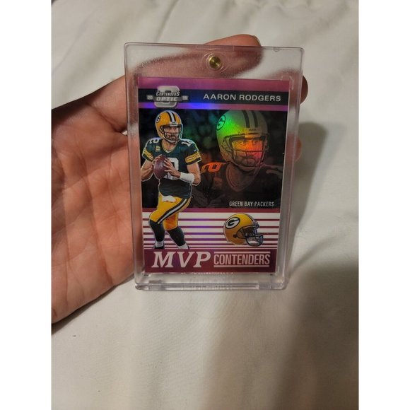 Panini Other - 2019 Contenders Optic Aaron Rodgers Pink Mvp Contenders 13/75 Mvp-ar